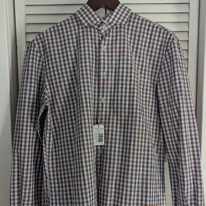 Johnnie-O Plaid Button Down